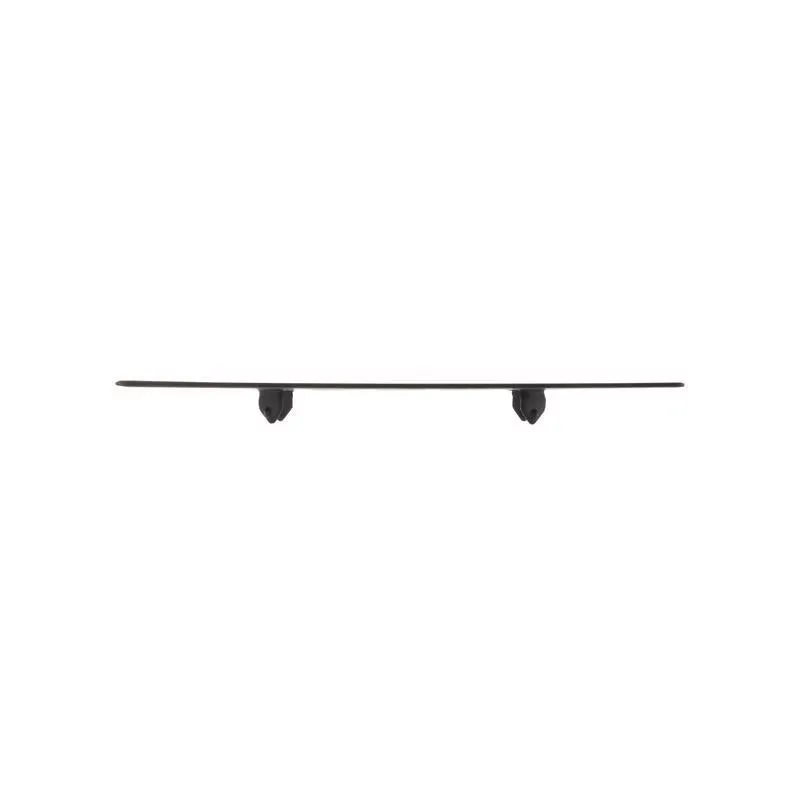 Danco 4-1/4 in. Matte Black Square Stainless Steel Drain Cover