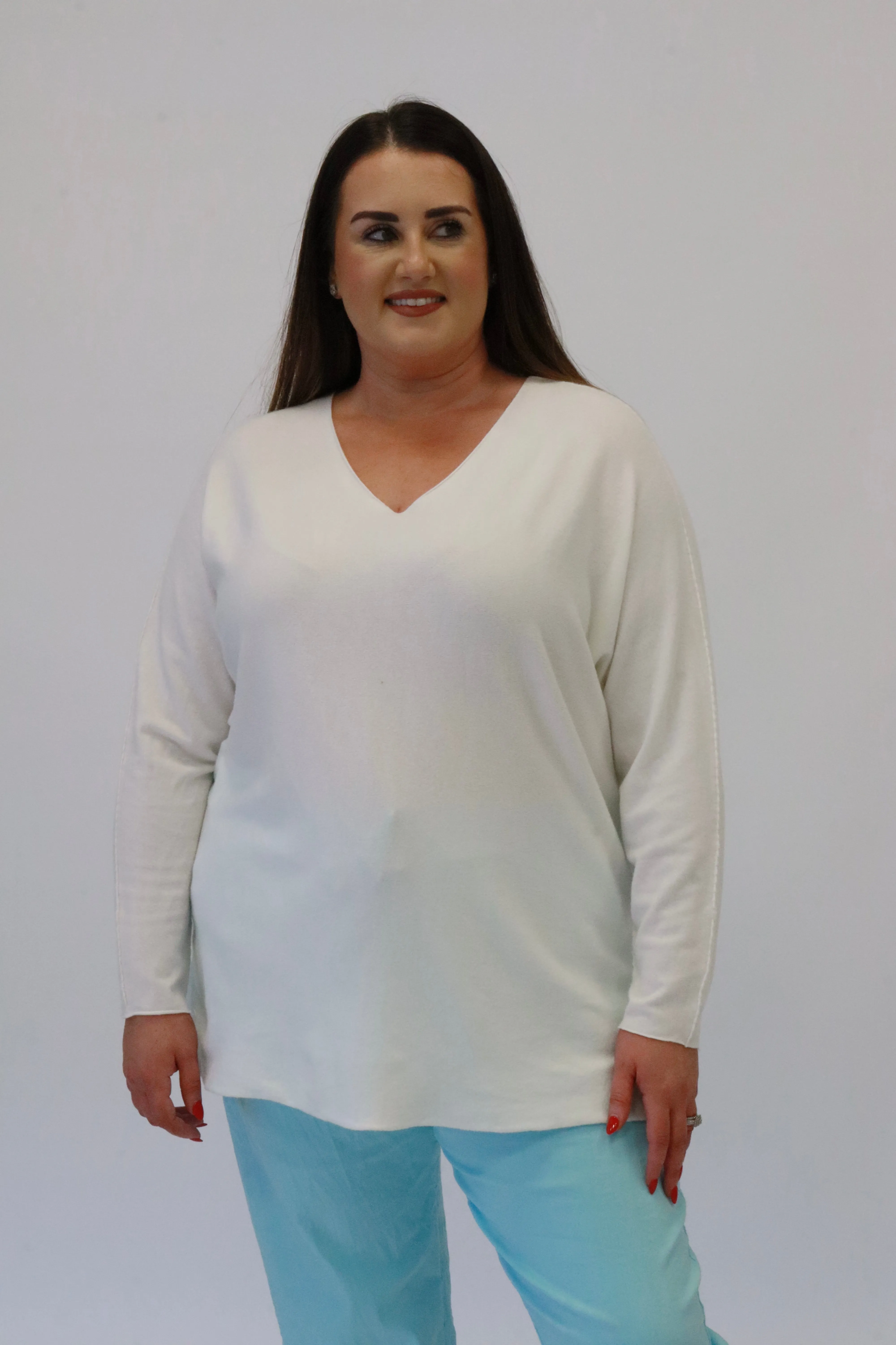 Daniela Jumper in White