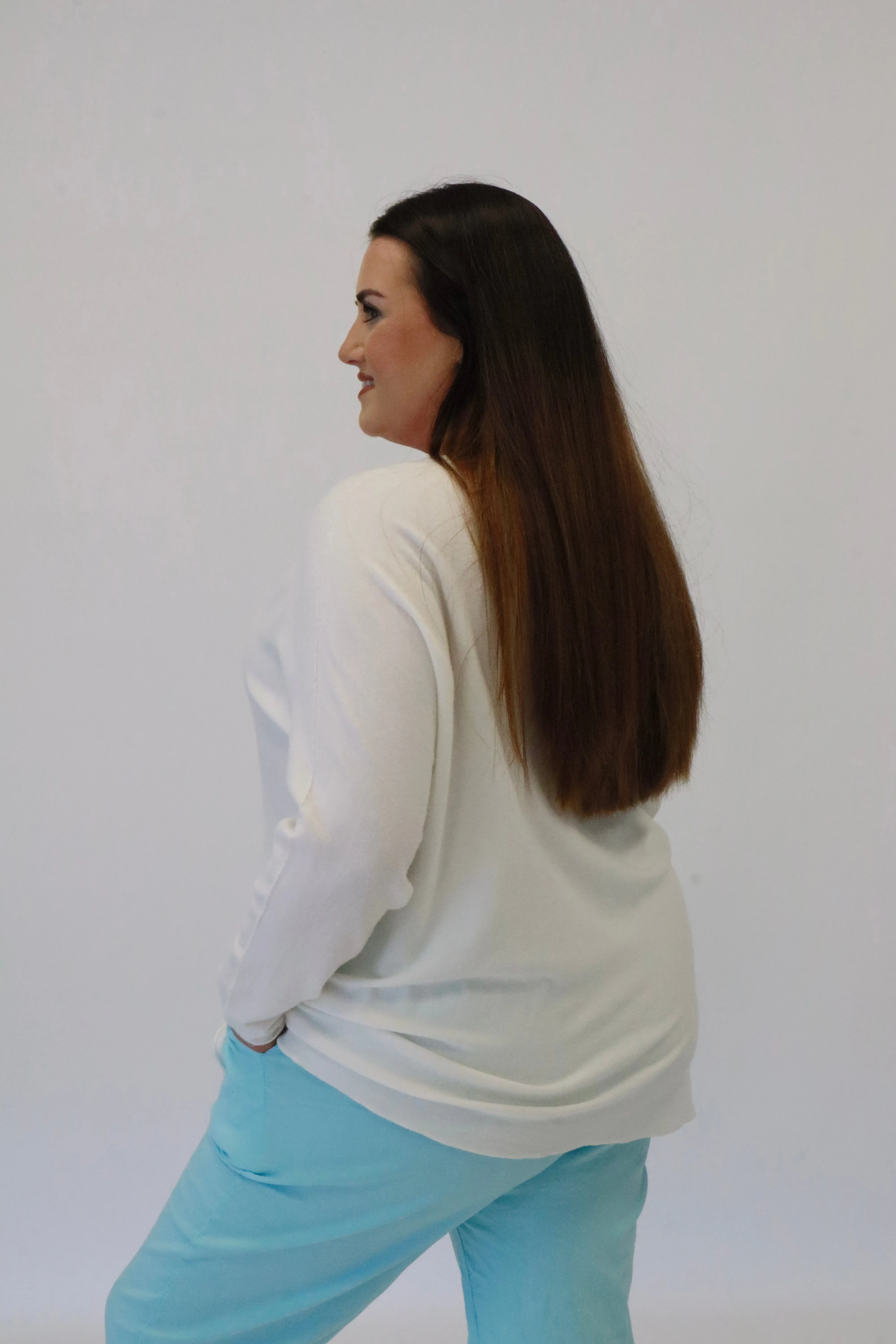 Daniela Jumper in White
