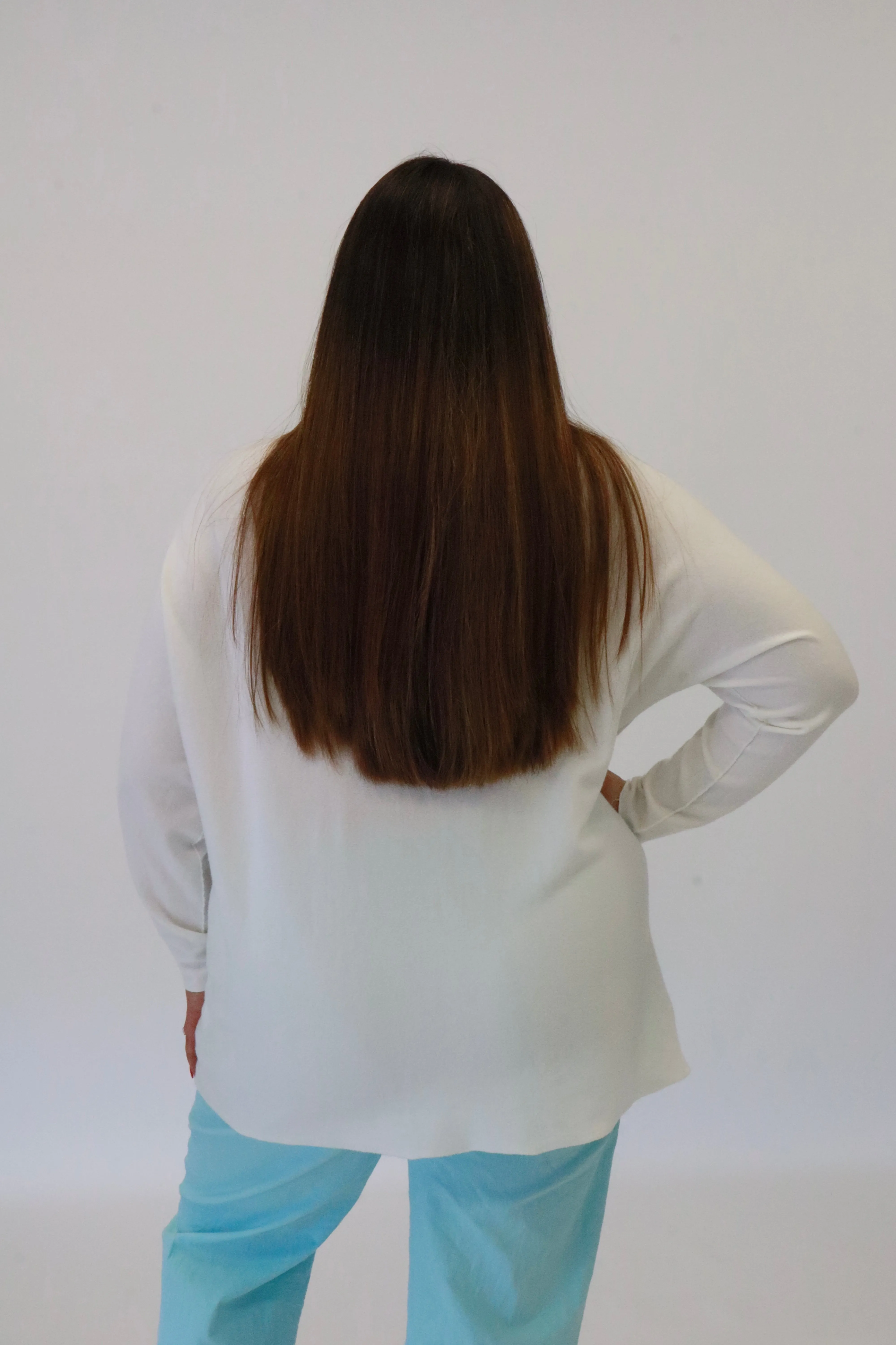 Daniela Jumper in White