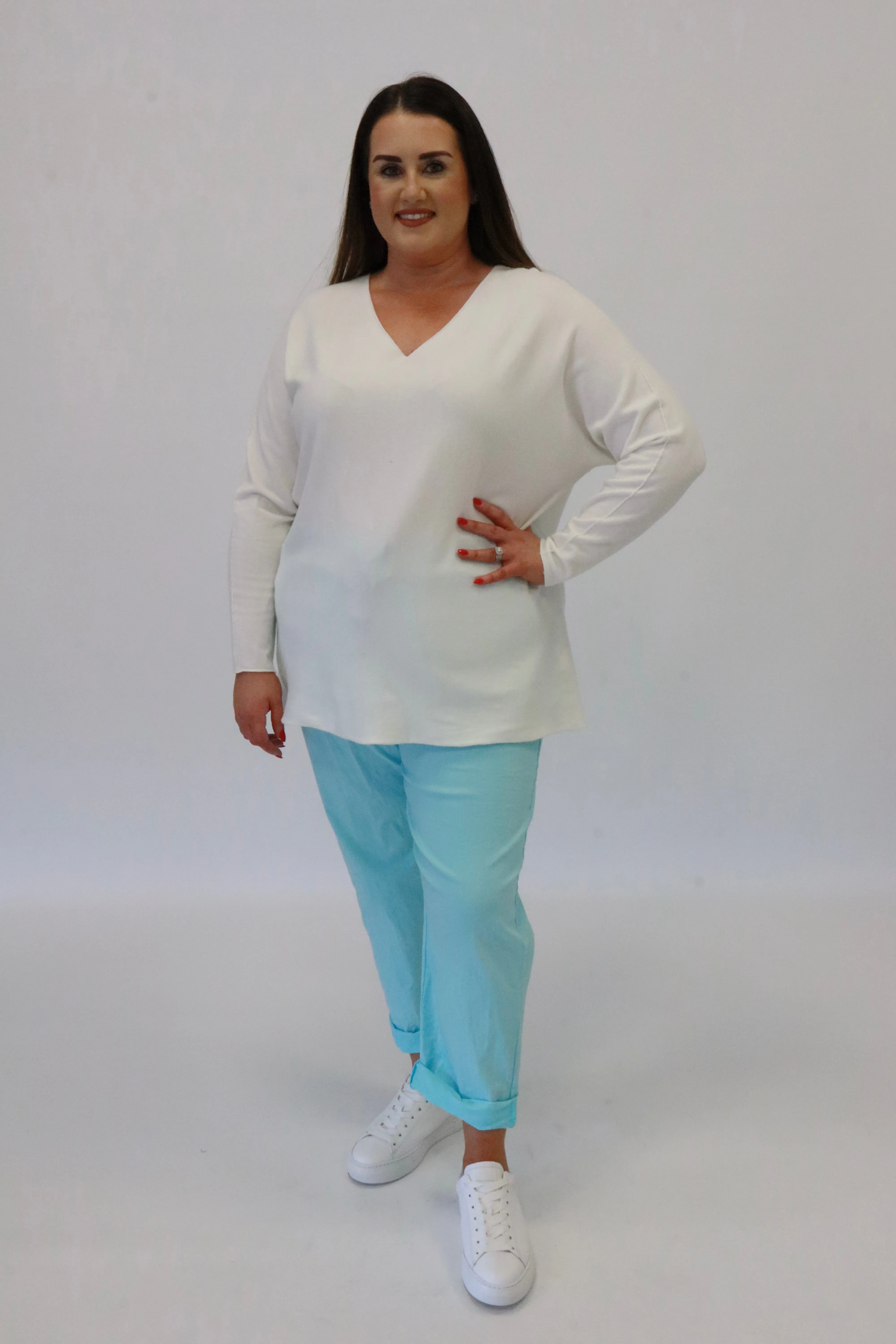 Daniela Jumper in White