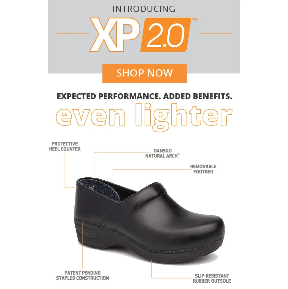 Dansko XP 2.0 Black Pull Up Leather