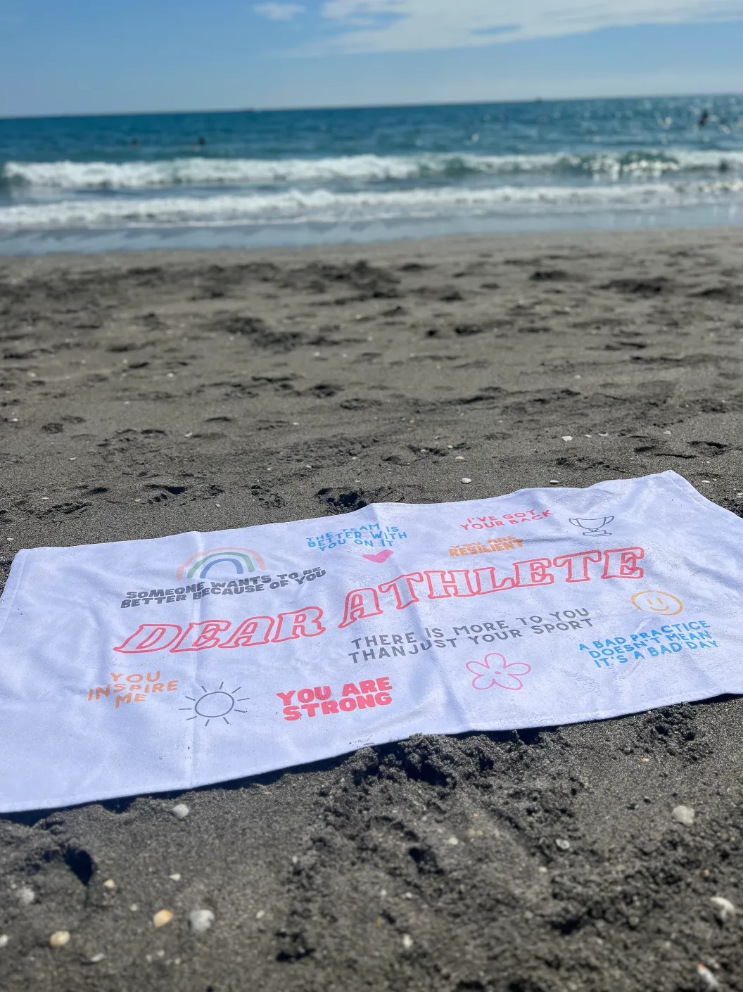 Dear Athlete Beach Towel