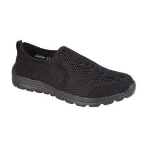 DEK Low Top Twin Gusset Slip-On Trainer