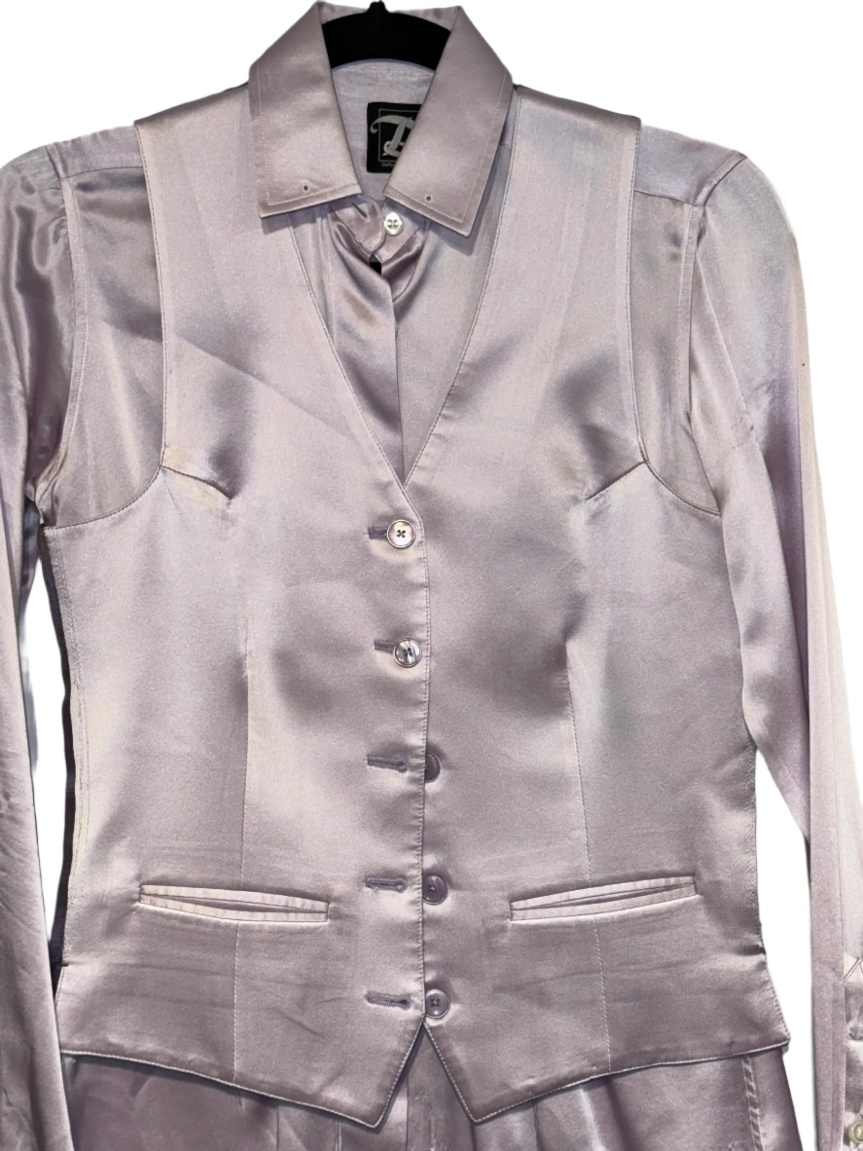 DeRegnaucourt, Purple Silk Set