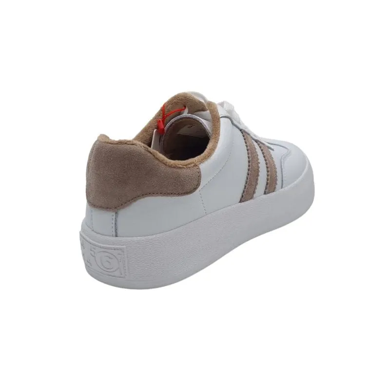 Drilleys Womens Beige Chunky Outsole Trainer - Fifty