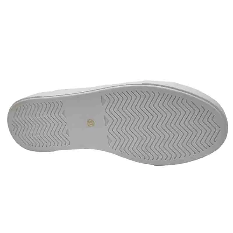 Drilleys Womens White Chunky Trainer - Fifty
