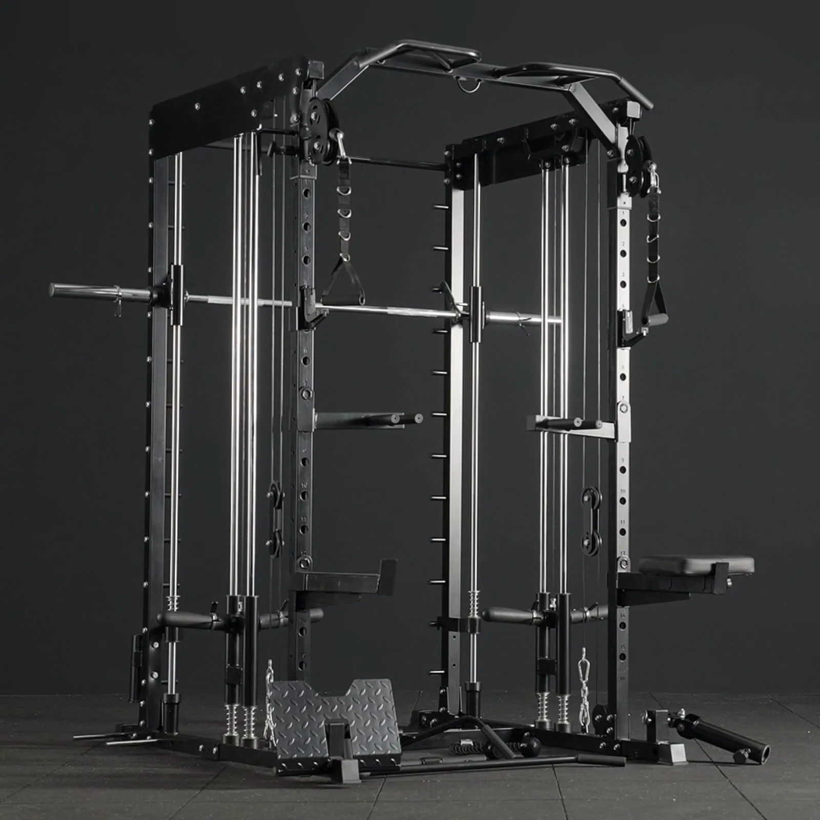 Dual Action Smith Machine with Functional Trainer SM01