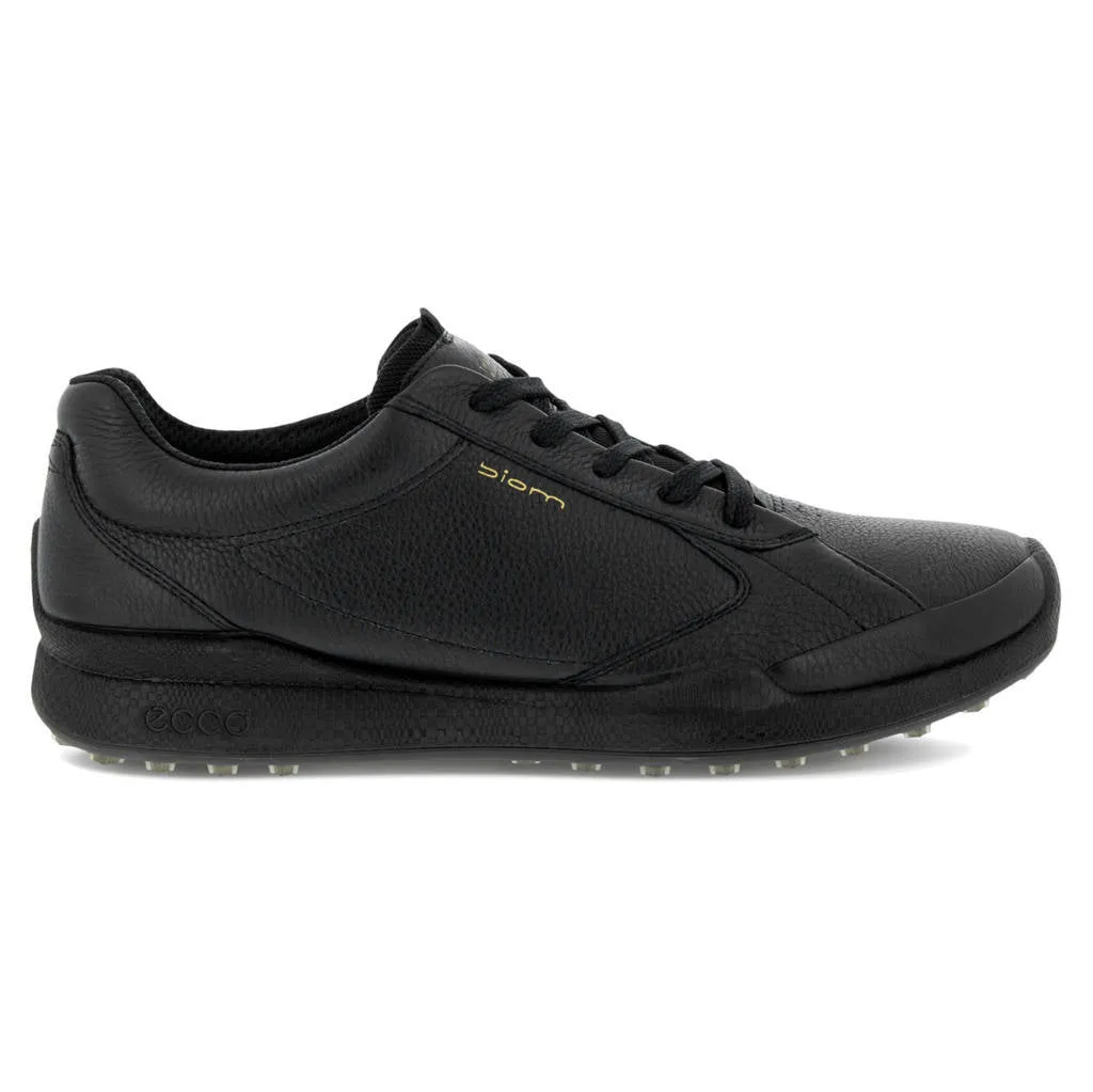 Ecco Golf Biom Hybrid Full Grain Leather Men's Low Top Trainers