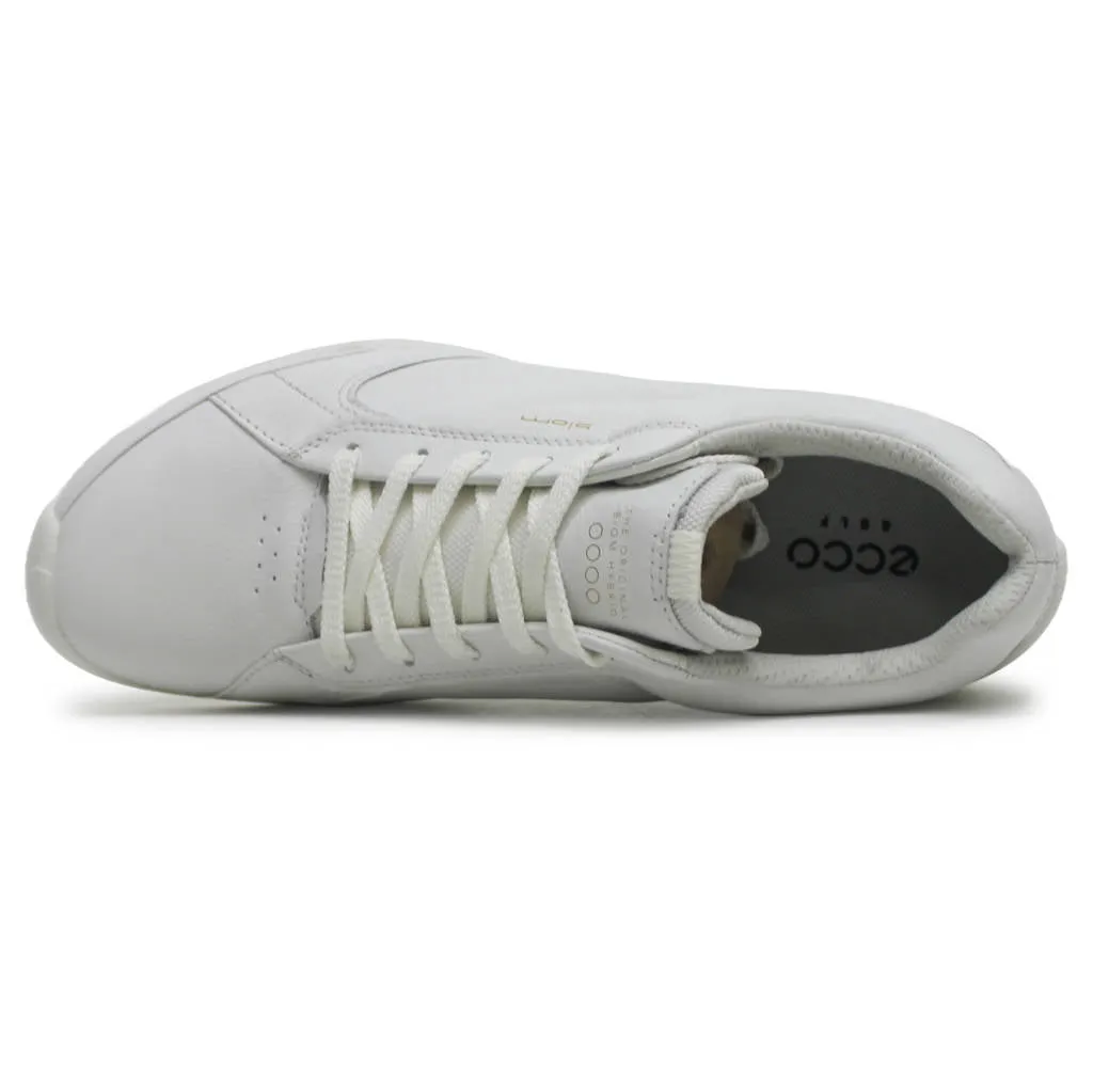 Ecco Golf Biom Hybrid Leather Women's Low Top Trainers