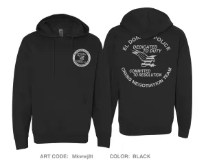 El Dorado Police Department Crisis Negotiation Team Comfort Unisex Hooded Sweatshirt - Mkwwj8