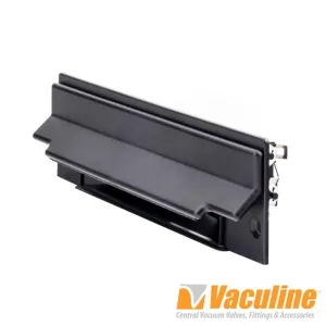 Elegant and Effective Central Vacuum Inlet Valve - Black