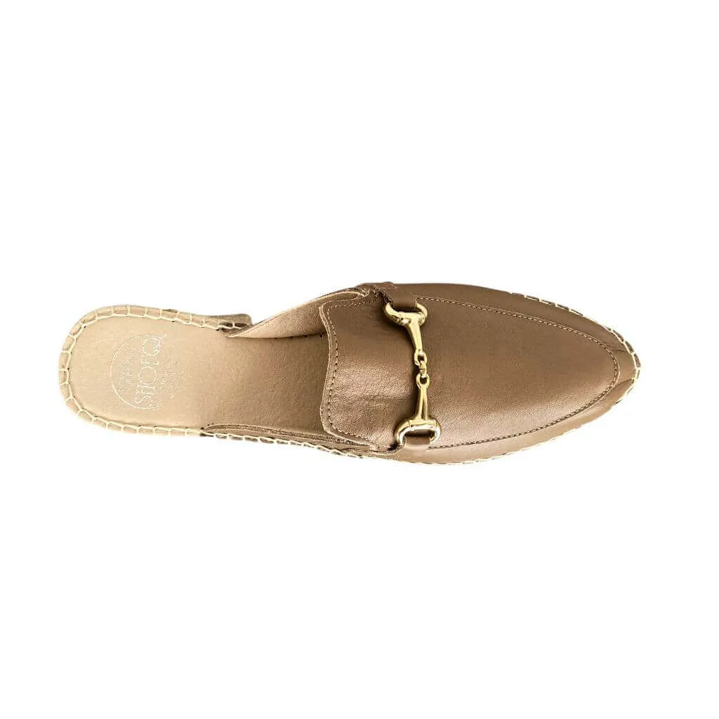 Espadrille Mule in Mocha