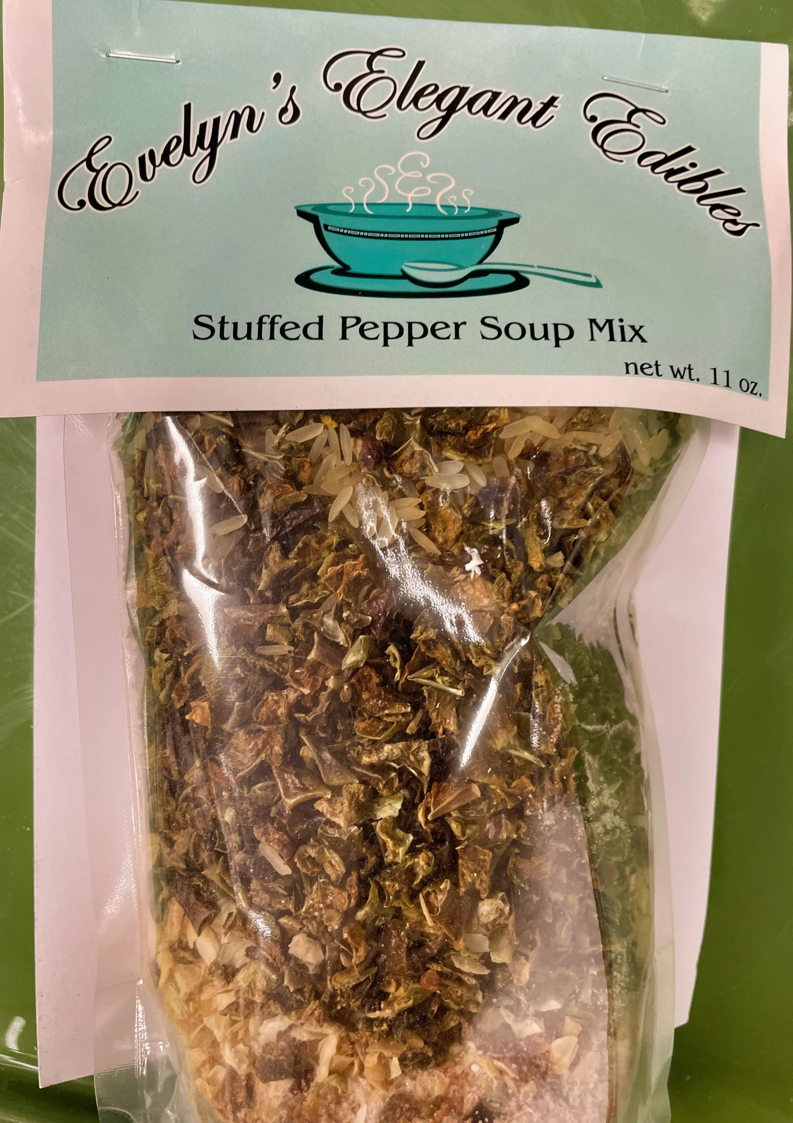 Evelyn's Elegant Edibles Stuffed Pepper Soup Mix