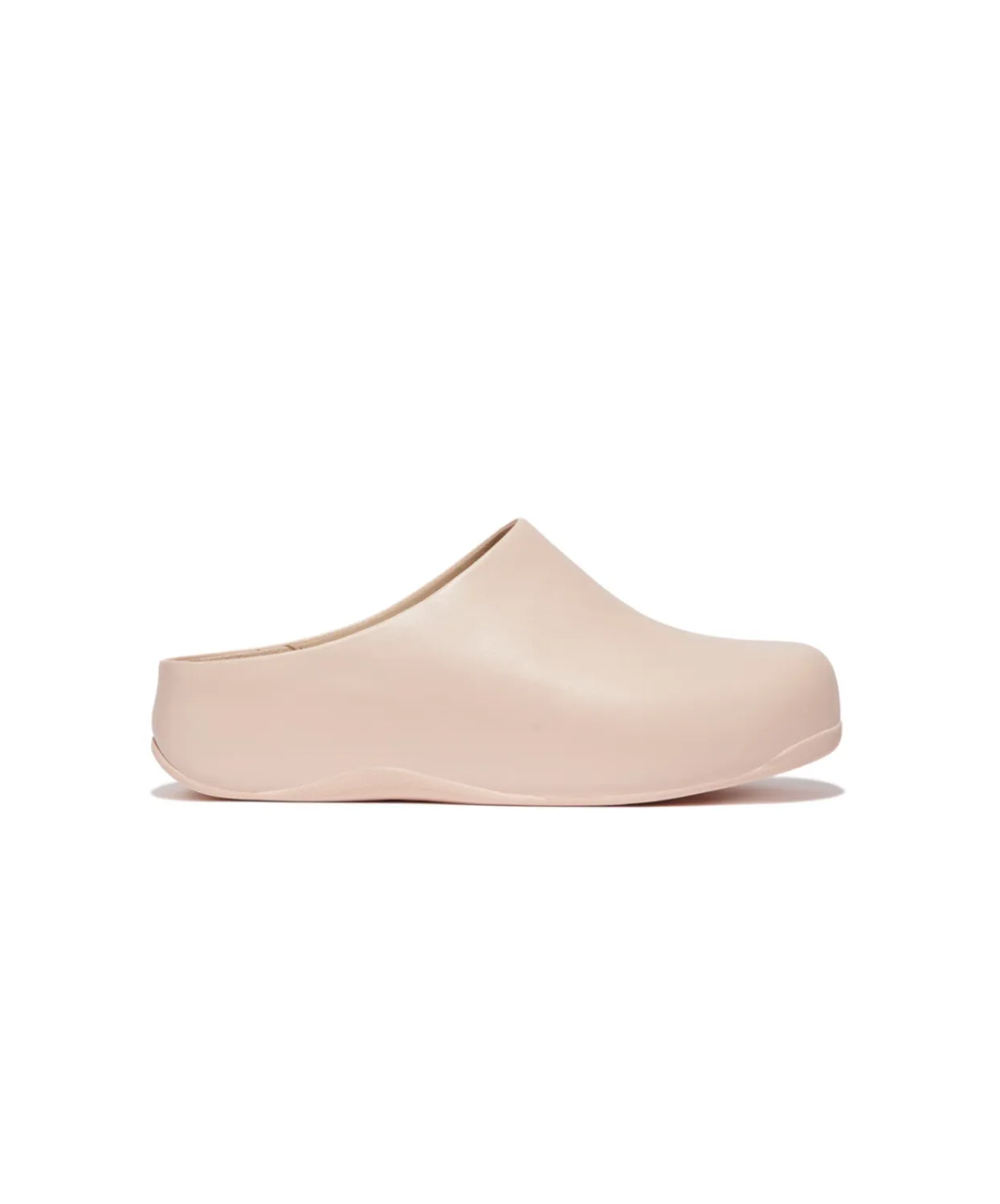 Fitflop Shuv x Roksanda Leather Clog Oyster Sand