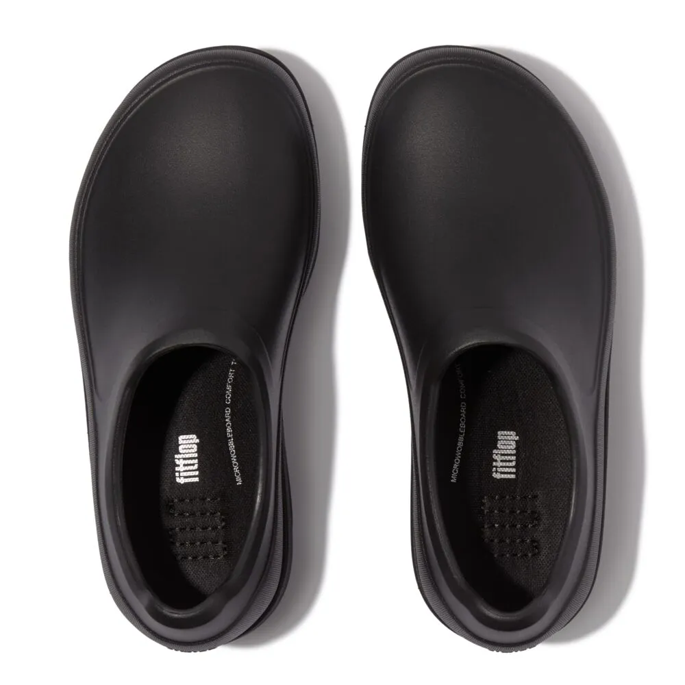 FitFlop Work High Performance Clogs - All Black