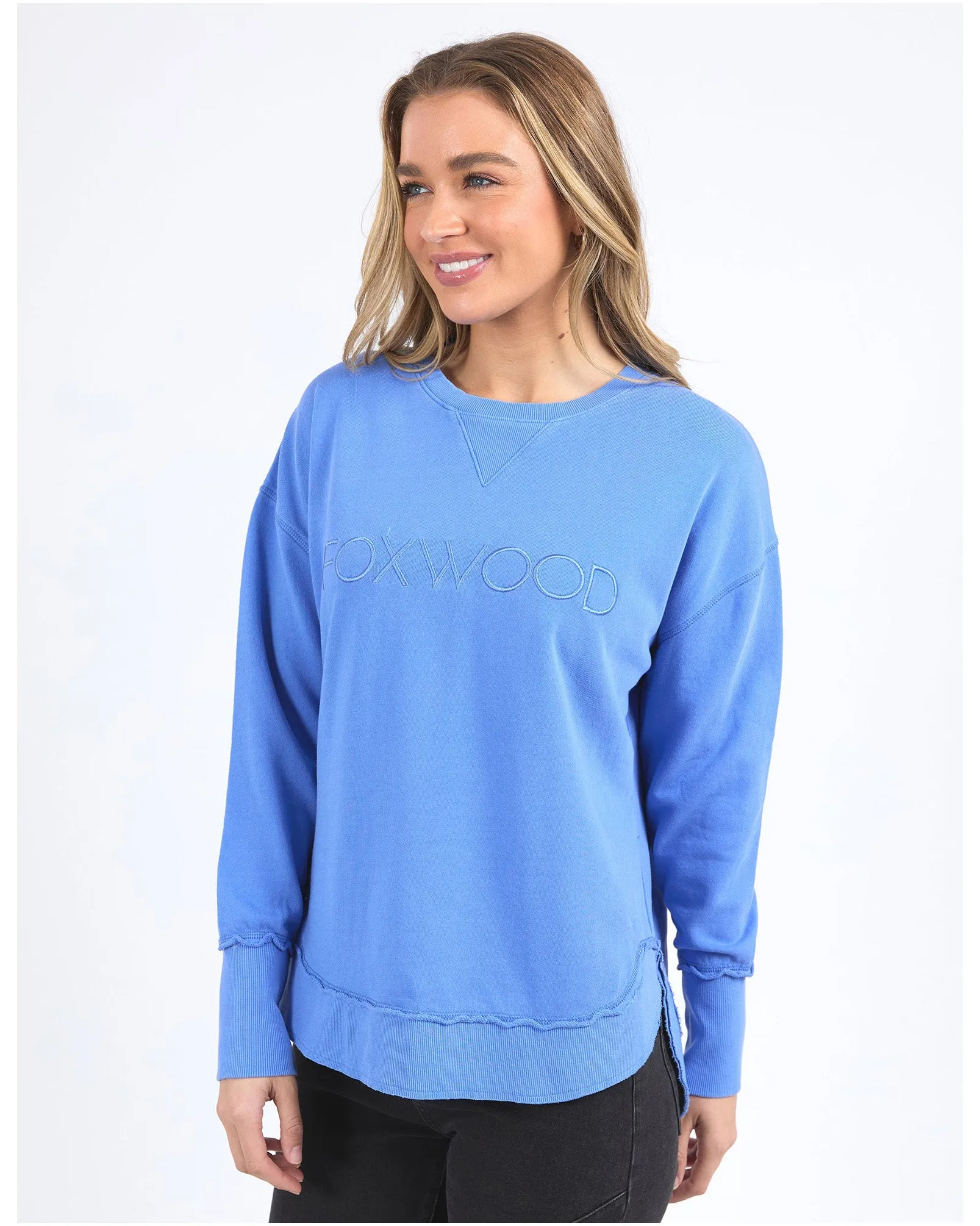 Foxwood Simplified Crew - Cobalt