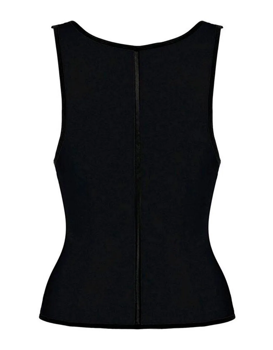 Full Back Vest Waist Trainer - Classic Black