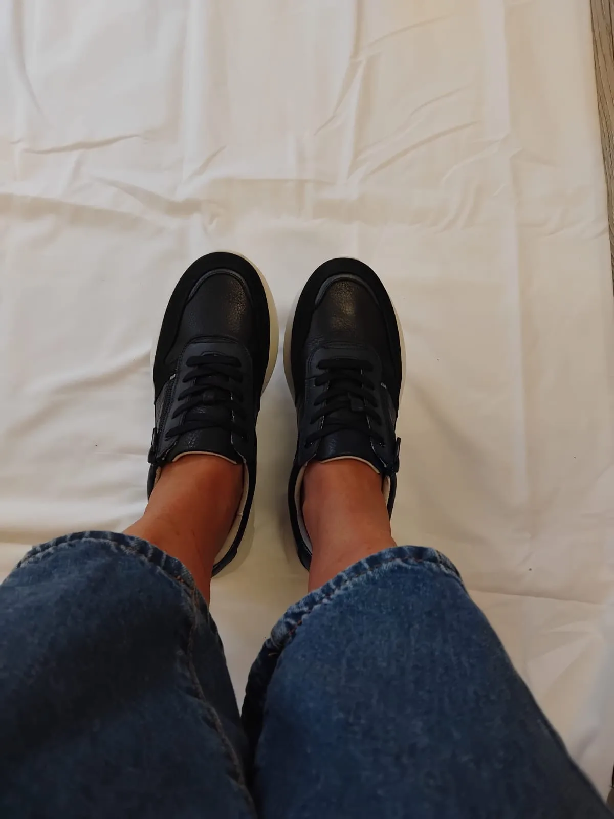 G Comfort - S-1621L Navy Zip Trainer
