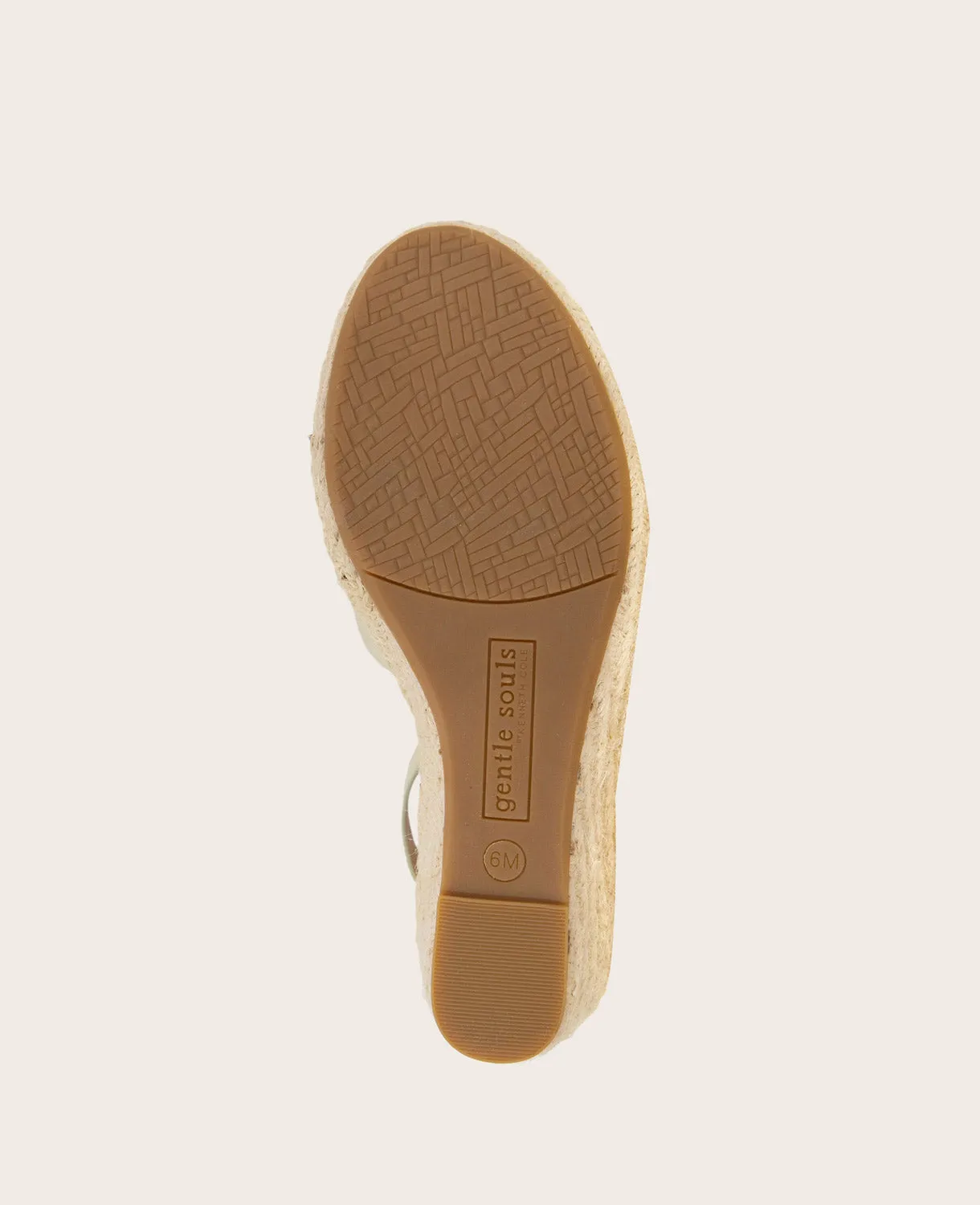GENTLE SOULS - Charli Suede X-Band Espadrille Wedge Sandal
