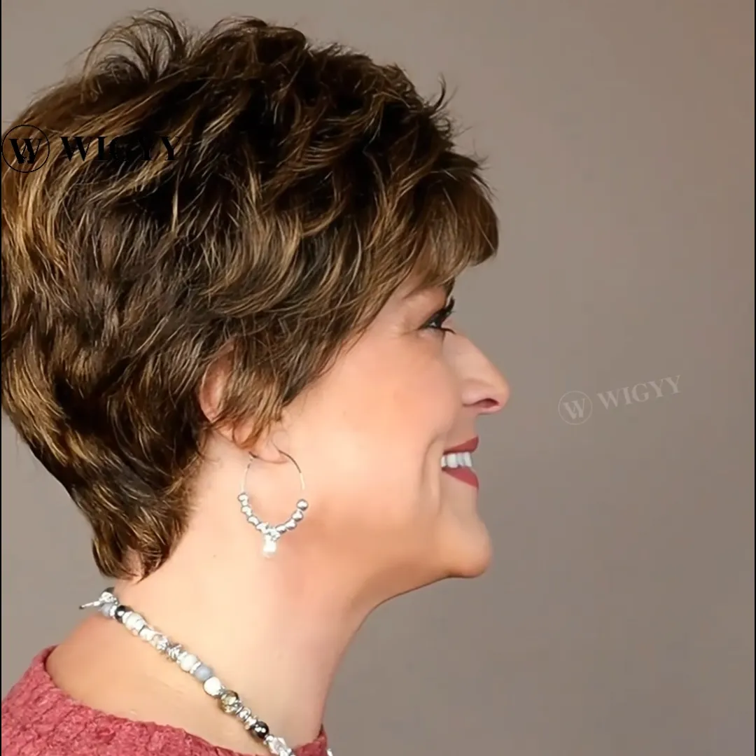 Gertrude - Wigyy Daily Use Pixel Cut Elegant Wig