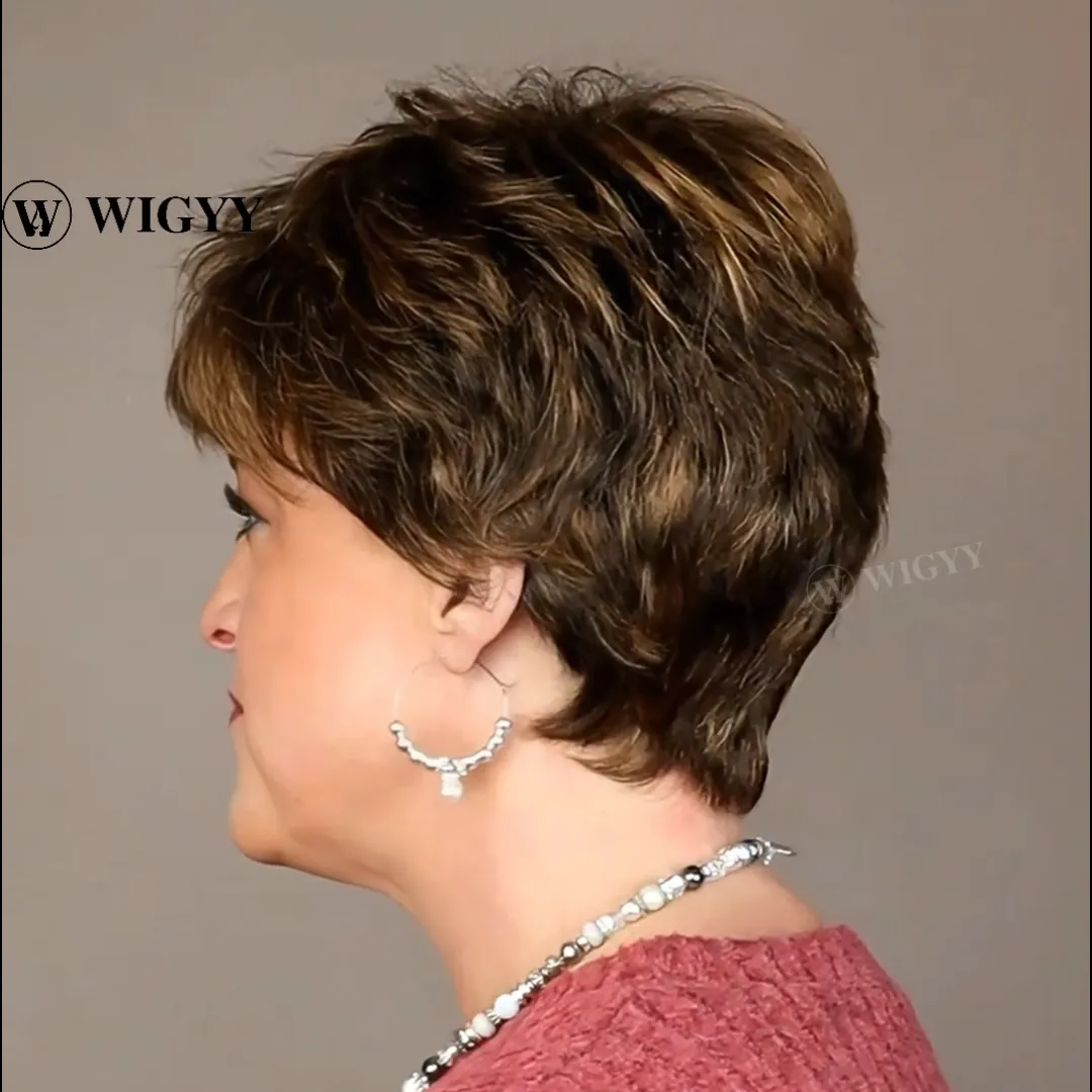 Gertrude - Wigyy Daily Use Pixel Cut Elegant Wig