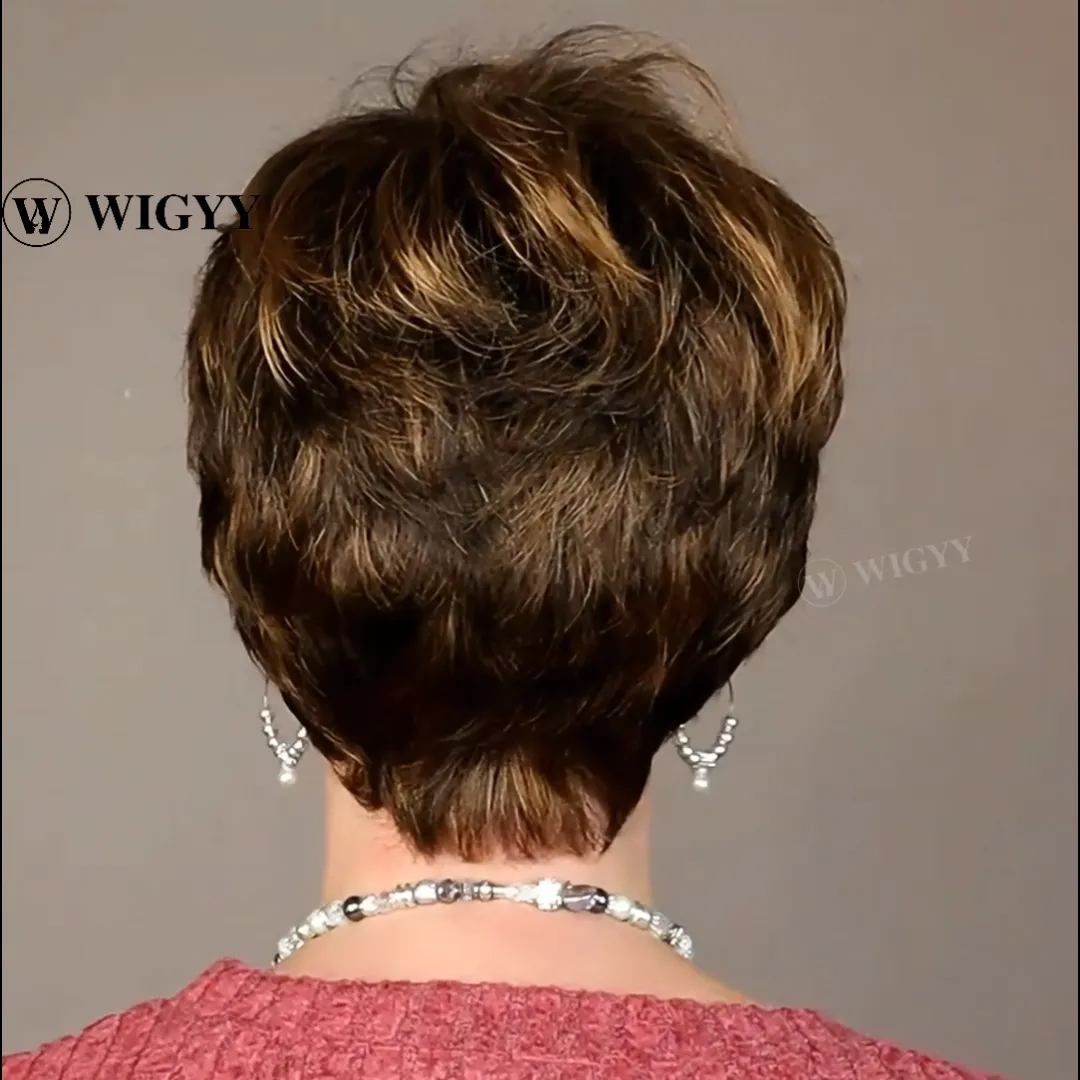 Gertrude - Wigyy Daily Use Pixel Cut Elegant Wig