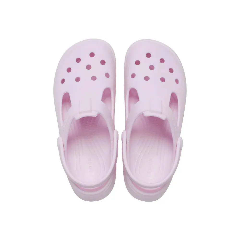 Giày Clog Trẻ Em Crocs Classic Mary Jane - Pink Milk