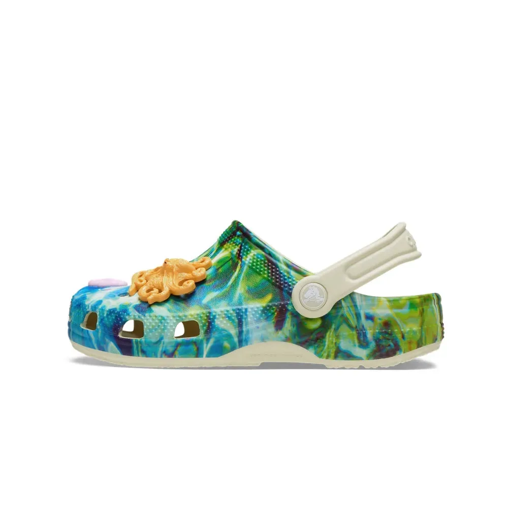 Giày Clog Trẻ Em Crocs Classic Under The Sea - Bone
