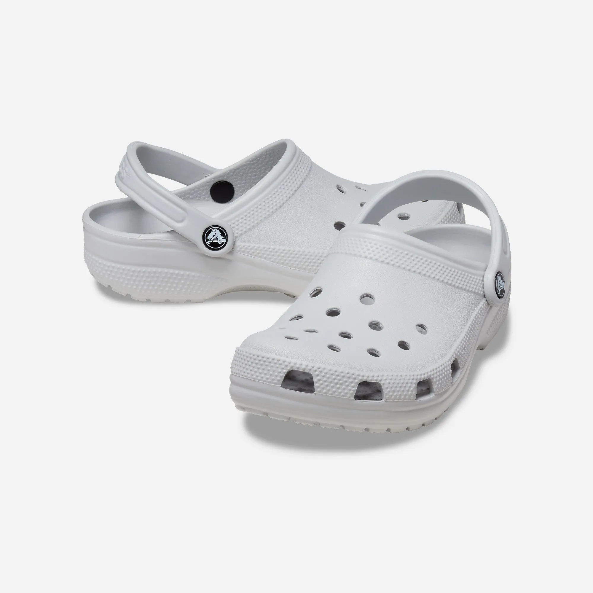 Giày Clog Unisex Crocs Classic - Xám