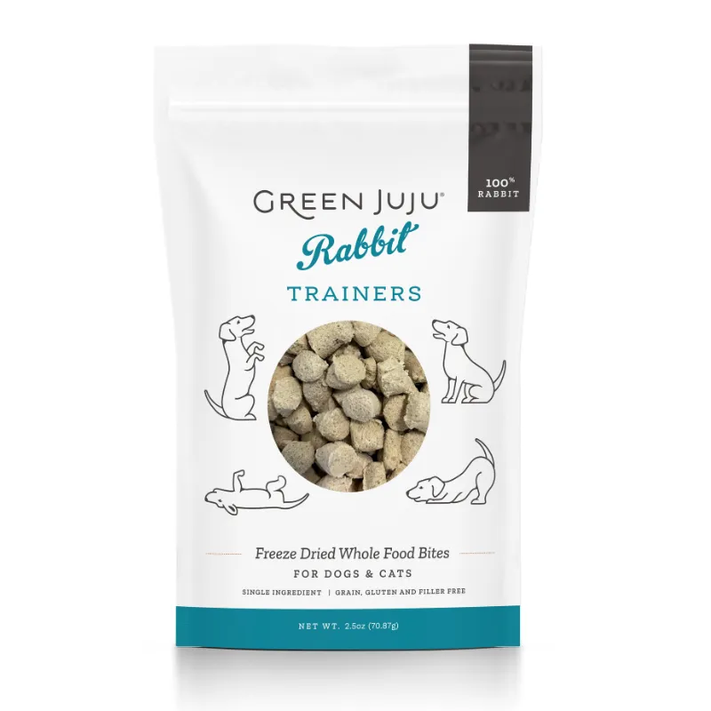 Green Juju - Freeze Dried - Rabbit Trainers - 2.5oz