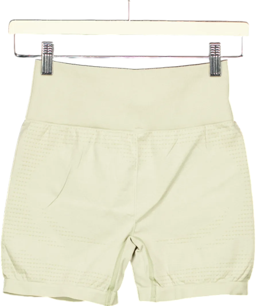 gymshark Green High Waist Seamless Shorts UK XS