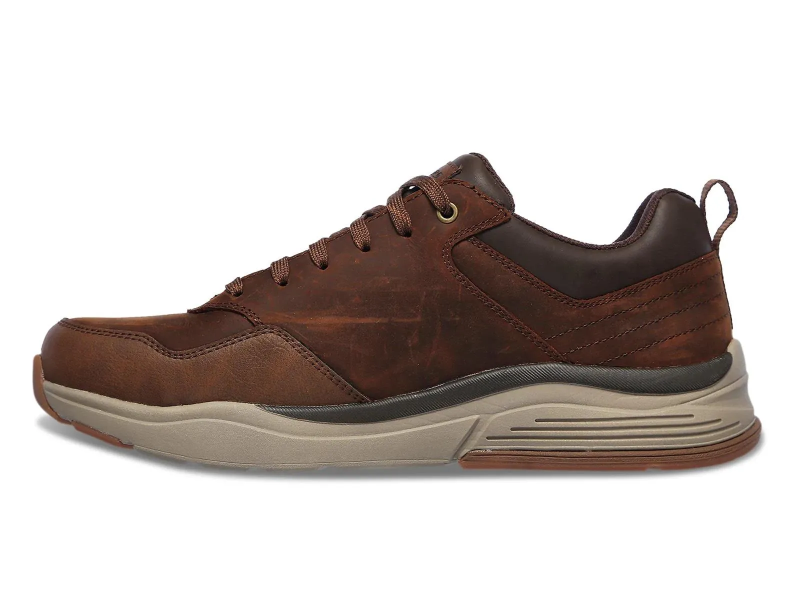 Herren-Walking-Sneaker Skechers 210021 Benago Hombre mit weiter Passform