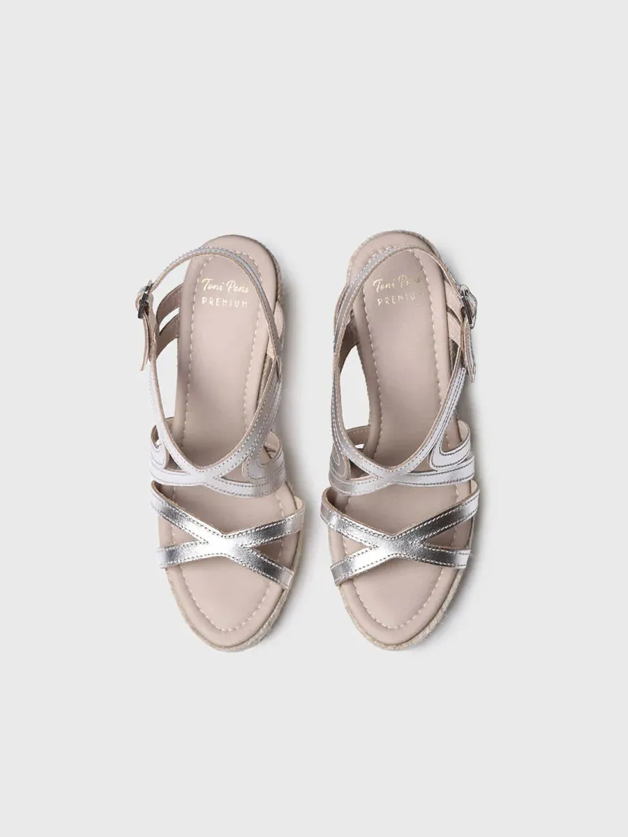 High wedge sandal - OLIMPIA