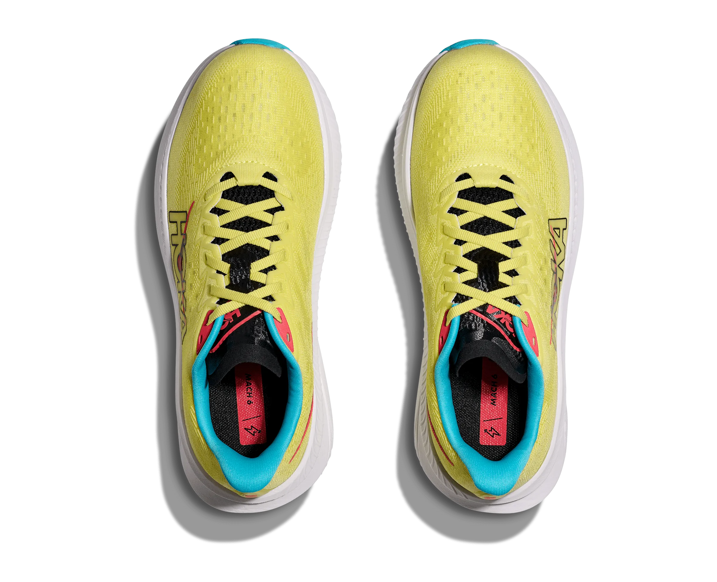 HOKA Men Mach 6 - Yuzu / Cielo Blue