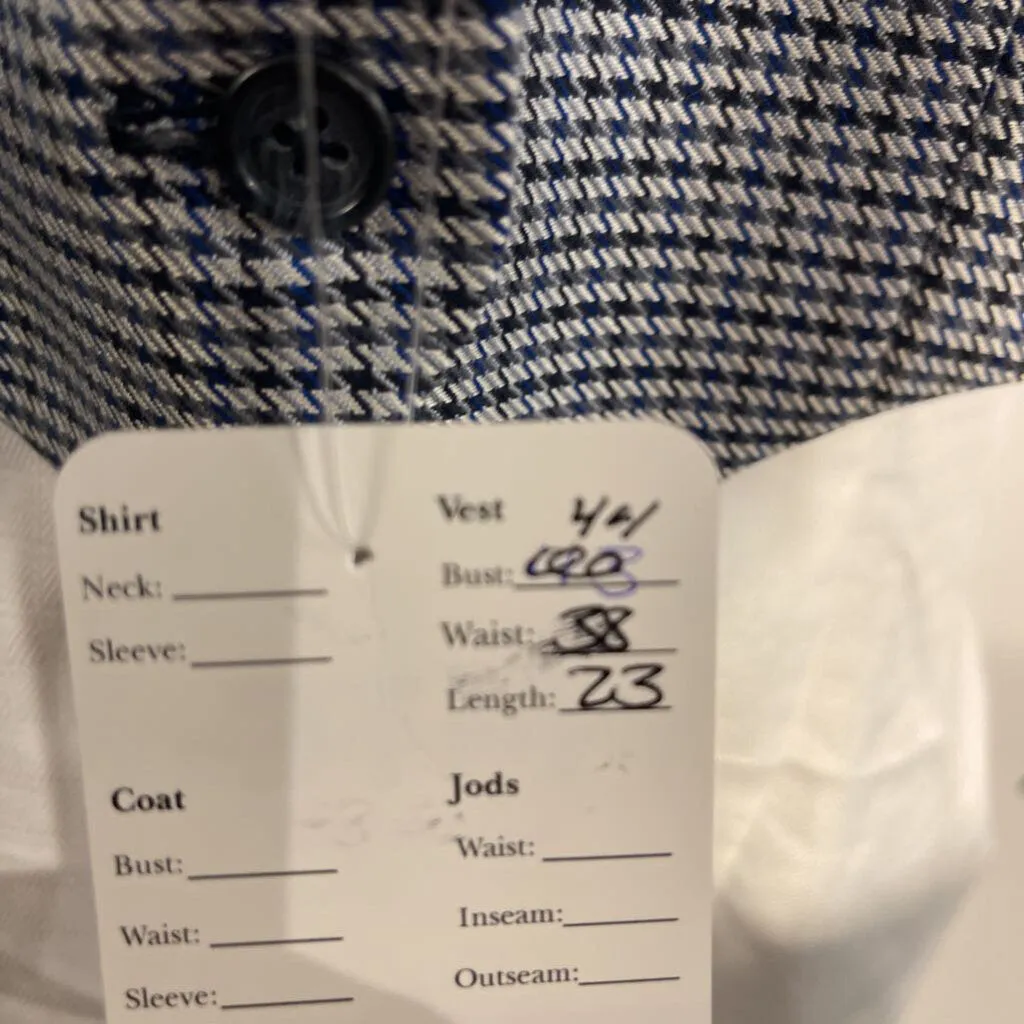 Houndstooth Vest