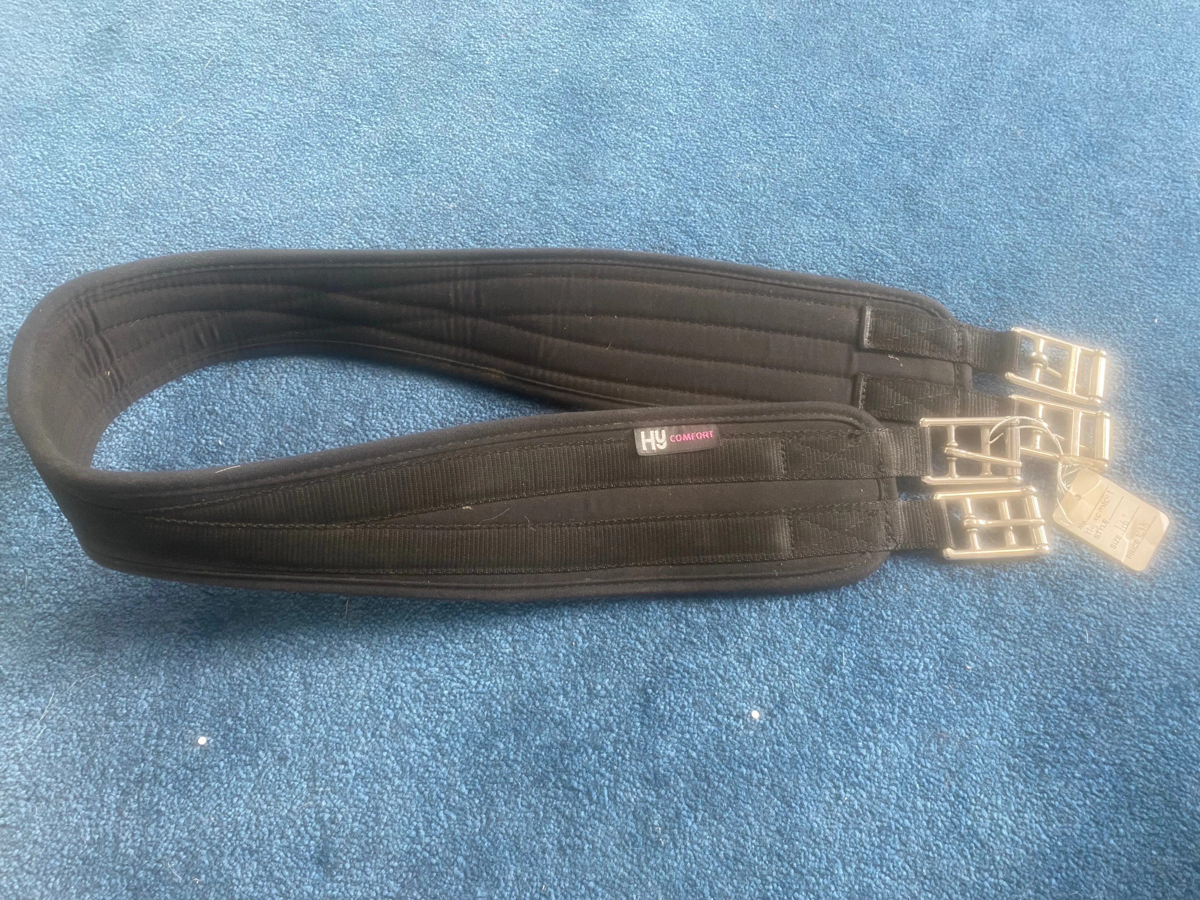 Hy comfort black material girth  46” FREE POSTAGE❤️