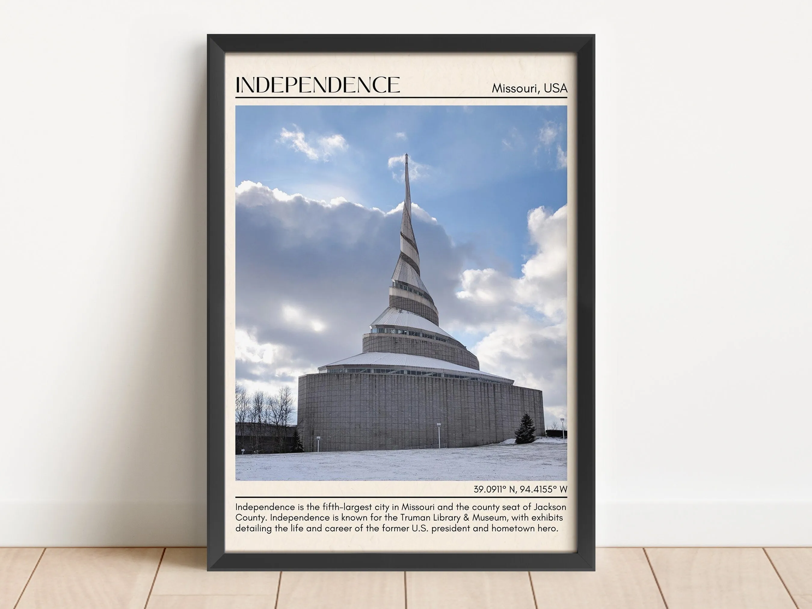 Independence Minimal Wall Art, Missouri, USA