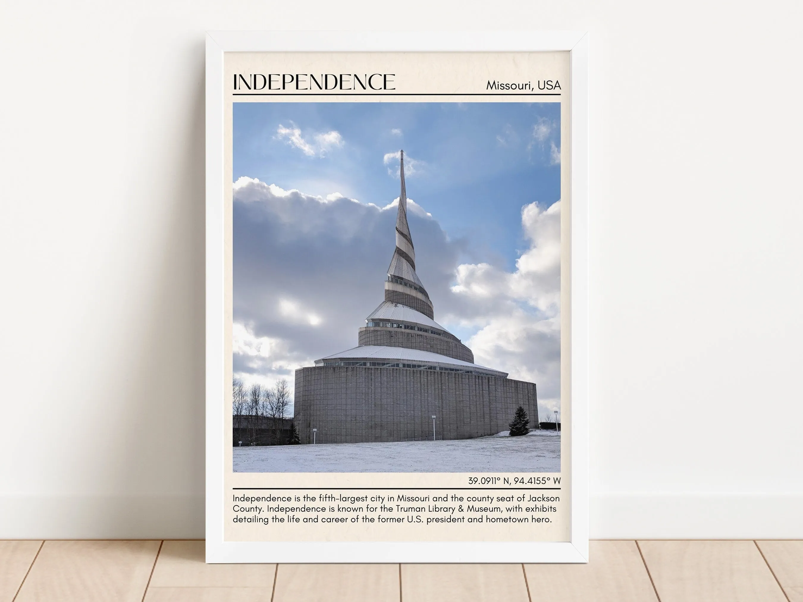 Independence Minimal Wall Art, Missouri, USA