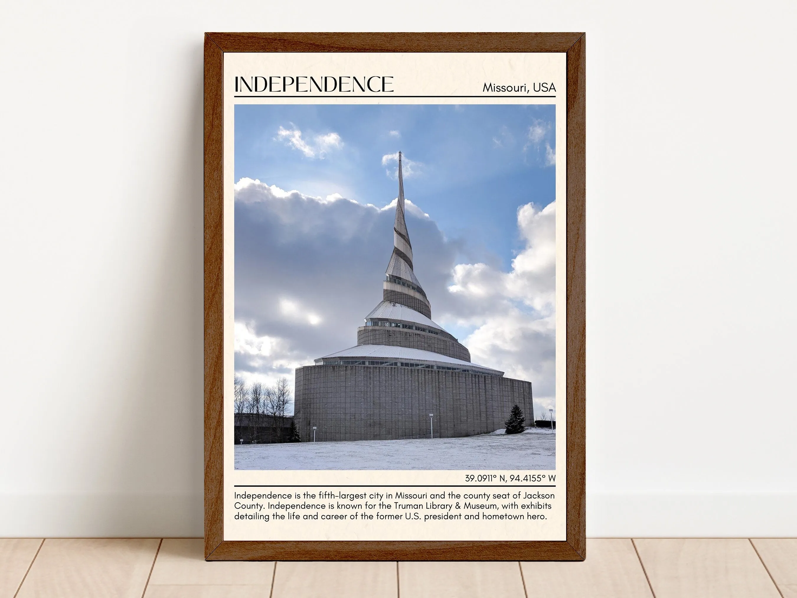 Independence Minimal Wall Art, Missouri, USA