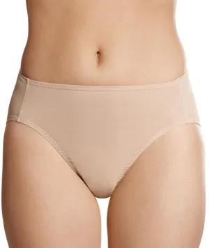 Jockey No Ride Up Microfibre Hi Cut Brief - Dusk