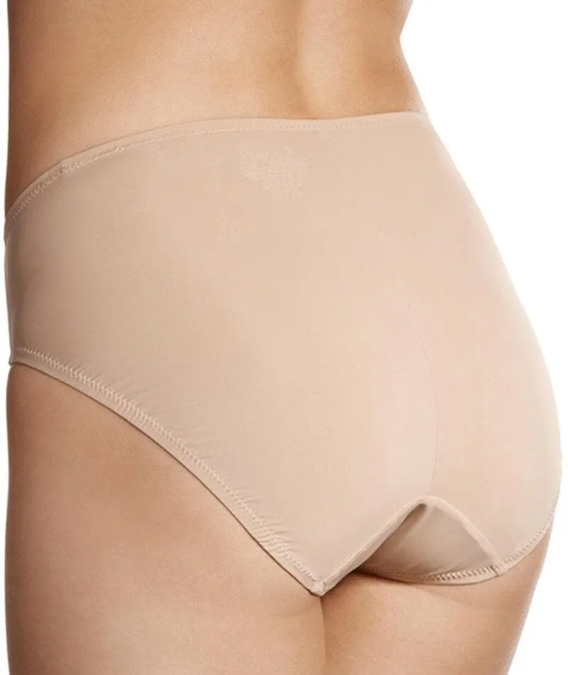 Jockey No Ride Up Microfibre Hi Cut Brief - Dusk