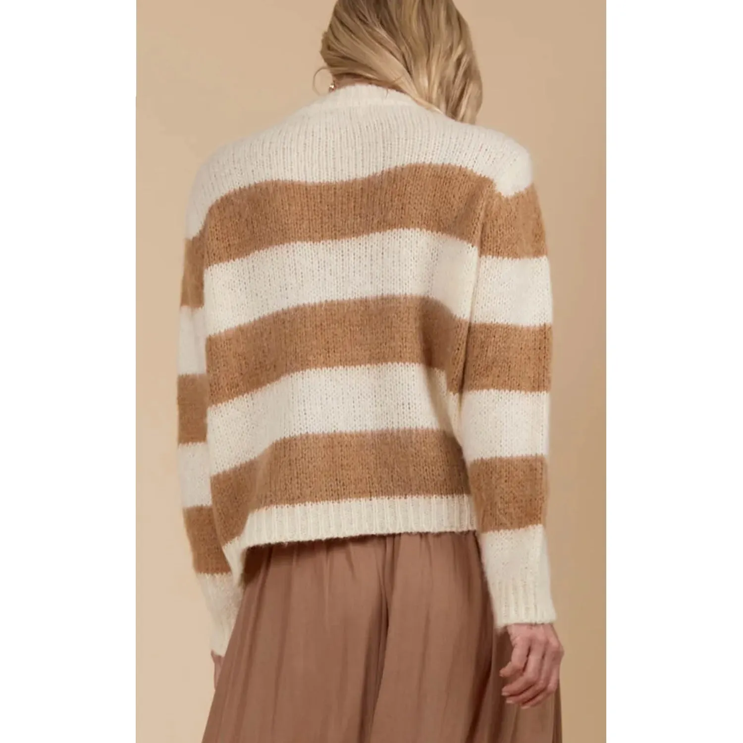 Jumper Pallas Stripe - Toffee