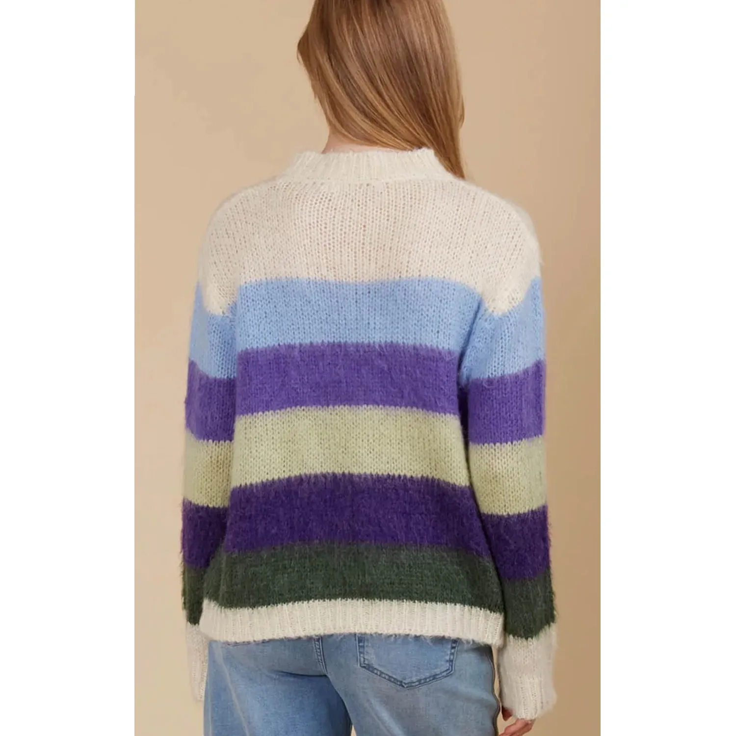Jumper Pallas Stripe - Violet