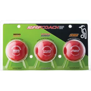 Kookaburra Supercoach 3 Ball Pack