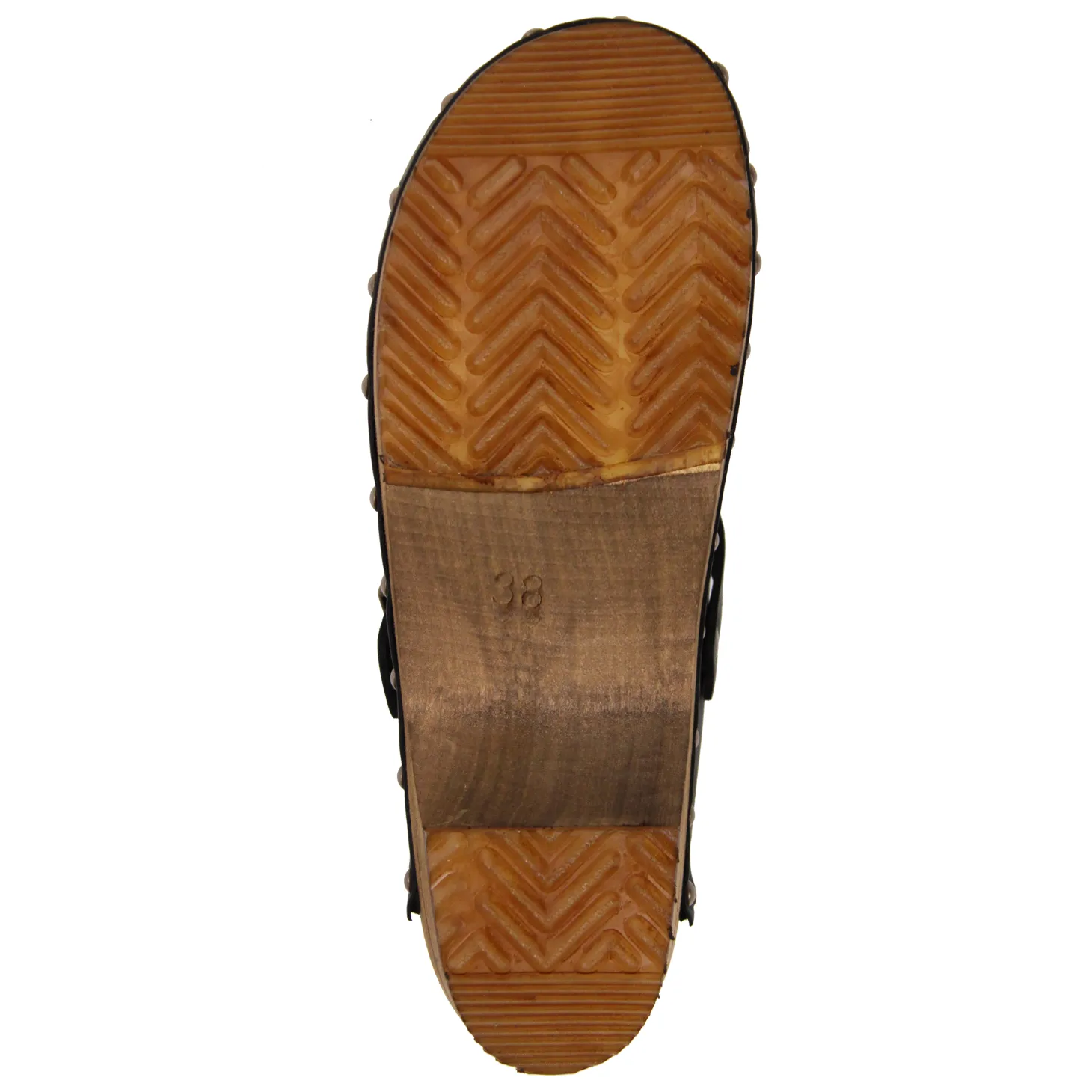 Kristel Women's Wood Clog in Chestnut