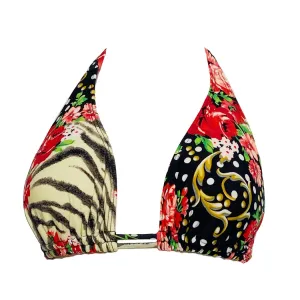 LA VIDA ES UN CARNAVAL - D-cup Triangle Halter Top