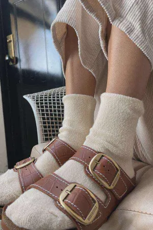 Le Bon Shoppe Cloud Socks Ecru