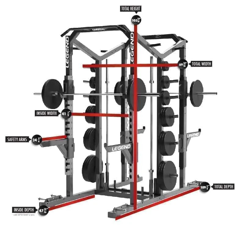 Legend Pro Series Double Sided Half Cage