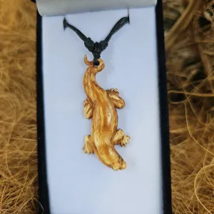 Lizard Bone Carving